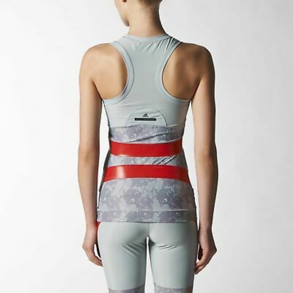 NWOT Stella McCartney x Addidas Run Techfit top - Picture 2 of 3